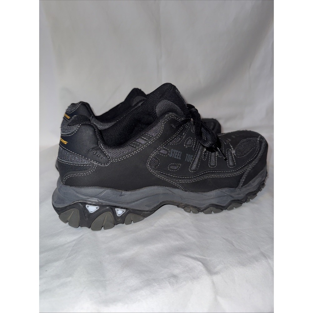 SKECHERS Men's 9 Medium ‎ Steel Toe Work Sneakers ASTM F2412/2413-11 M - Picture 3 of 8